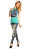 SCOASE DIN STOC - Tricou Butterfly Blue