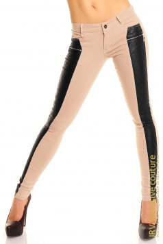 Pantaloni Dasha Nude - Magazin online haine de dama Fashion