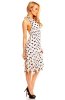 SCOASE DIN STOC - Rochie cu buline Dany White