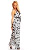 SCOASE DIN STOC - Rochie cu buline Yra White-Black