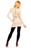 DE VARA - Pulover Eveline Beige