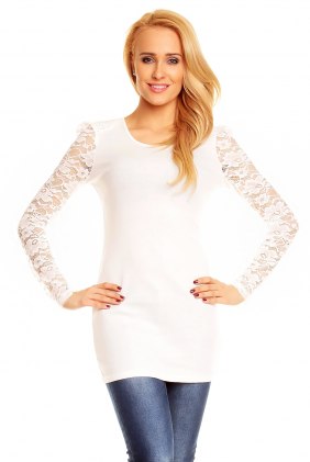 Bluza Hera White din Colectia de SCOASE DIN STOC