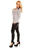 DE VARA - Bluza Orianna Grey-White