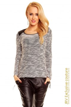Bluza Orianna Black-White - Magazin online haine de dama Fashion