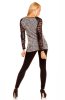 DE VARA - Bluza Darby Black-White