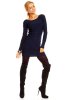 DE VARA - Pulover Jaya Dark-Blue