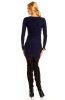 DE VARA - Pulover Jaya Dark-Blue