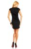 SCOASE DIN STOC - Rochie de zi Lottie Black-Beige