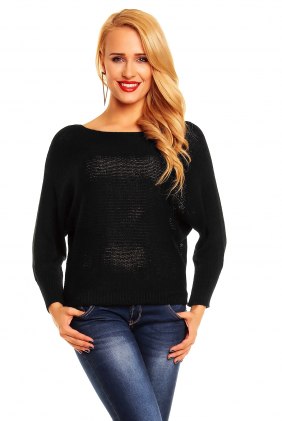 Pulover Maja Black din Colectia de DE VARA