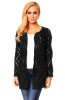 DE VARA - Cardigan Amalia Black