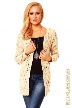 Cardigan Amalia Beige - Magazin online haine de dama Fashion