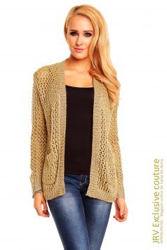 Cardigan Beatrix Beige - Magazin online haine de dama Fashion