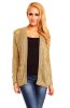 DE VARA - Cardigan Beatrix Beige
