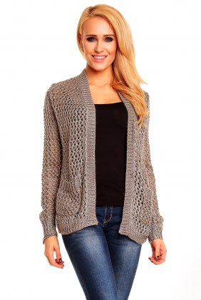 Cardigan Beatrix Grey din Colectia de DE VARA
