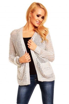 Cardigan Beatrix Creme din Colectia de DE VARA