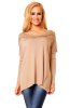 DE VARA - Pulover Demy Beige