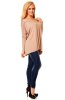 DE VARA - Pulover Demy Beige