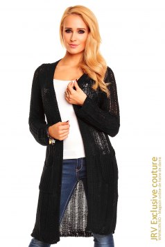 Cardigan Zahera Black - Magazin online haine de dama Fashion