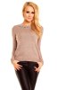 DE VARA - Pulover Nova Light Brown