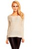 DE VARA - Pulover Candys Beige