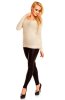 DE VARA - Pulover Candys Beige