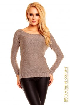Pulover Candys Brown - Magazin online haine de dama Fashion