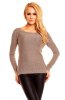 DE VARA - Pulover Candys Brown
