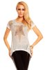 DE VARA - Pulover Yvette Creme-Gold