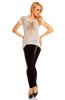 DE VARA - Pulover Yvette Creme-Gold