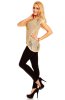 DE VARA - Pulover Yvette Beige-Gold