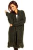 DE VARA - Cardigan Glenys Olive