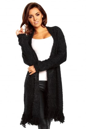 Cardigan Glenys Black din Colectia de DE VARA