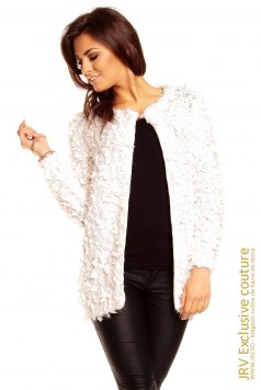 Cardigan Deborah White - Magazin online haine de dama Fashion