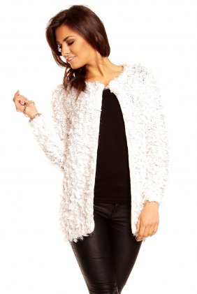 Cardigan Deborah White din Colectia de DE VARA