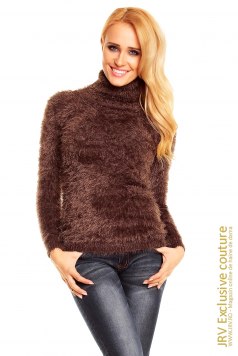 Pulover Giulia Brown - Magazin online haine de dama Fashion