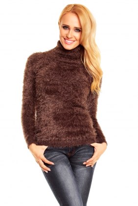 Pulover Giulia Brown din Colectia de PULOVERE / CARDIGANE