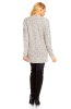 DE VARA - Cardigan Isla Creme-Black
