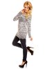 DE VARA - Pulover Alivia White-Black