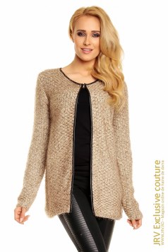 Cardigan Lorelay Brown - Magazin online haine de dama Fashion