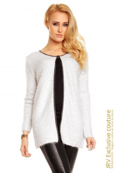 Cardigan Lorelay Light Grey - Magazin online haine de dama Fashion