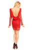 SCOASE DIN STOC - Rochie dantela Miriam Red