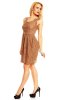 SCOASE DIN STOC - Rochie dantela Anays Brown