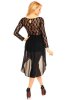 SCOASE DIN STOC - Rochie dantela Melany Black