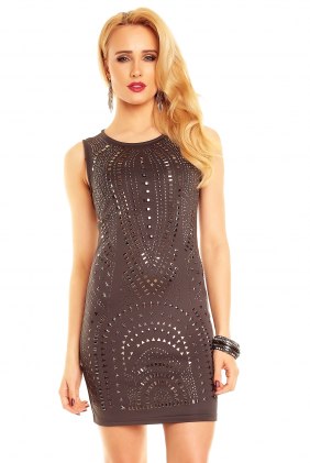 Rochie de club Mika Dark Grey din Colectia de COLECTII TRECUTE