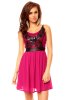 SCOASE DIN STOC - Rochie eleganta Butterly Pink