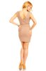 SCOASE DIN STOC - Rochie de zi Karma Light Brown