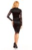 SCOASE DIN STOC - Rochie dantela Raya Black