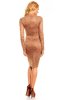 SCOASE DIN STOC - Rochie dantela Raya Brown