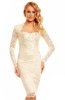 SCOASE DIN STOC - Rochie dantela Raya Creme