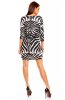 SCOASE DIN STOC - Rochie de zi Unique Black-White